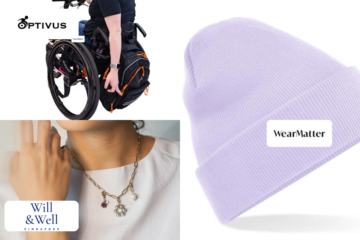 A trio of images show accesories from the brands mentioned in the blog